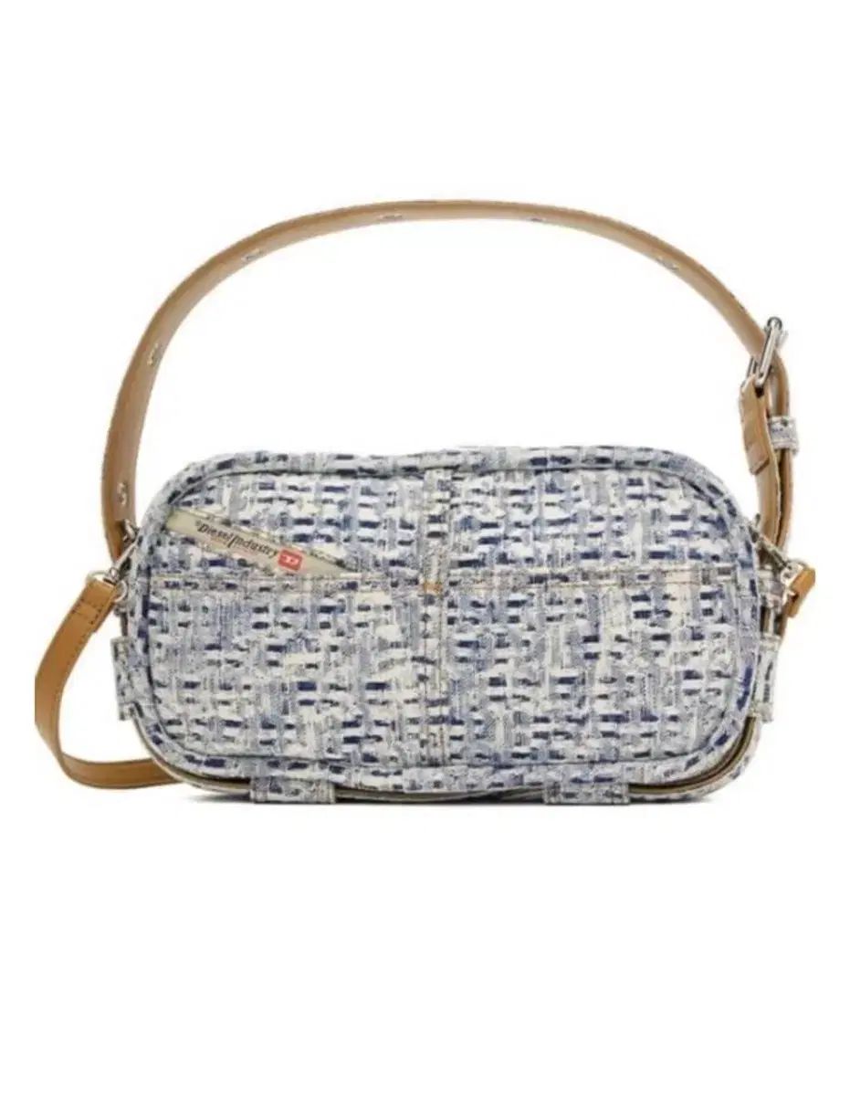 DIESEL レディース Nille Sh デニム ショルダーバッグ