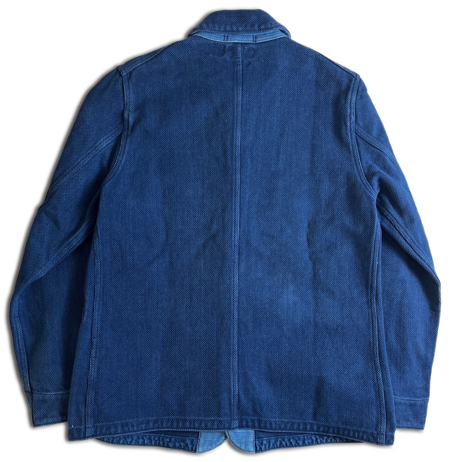 美品】BLUE BLUE ホンアイサシコ 刺し子 インディゴ カバーオール