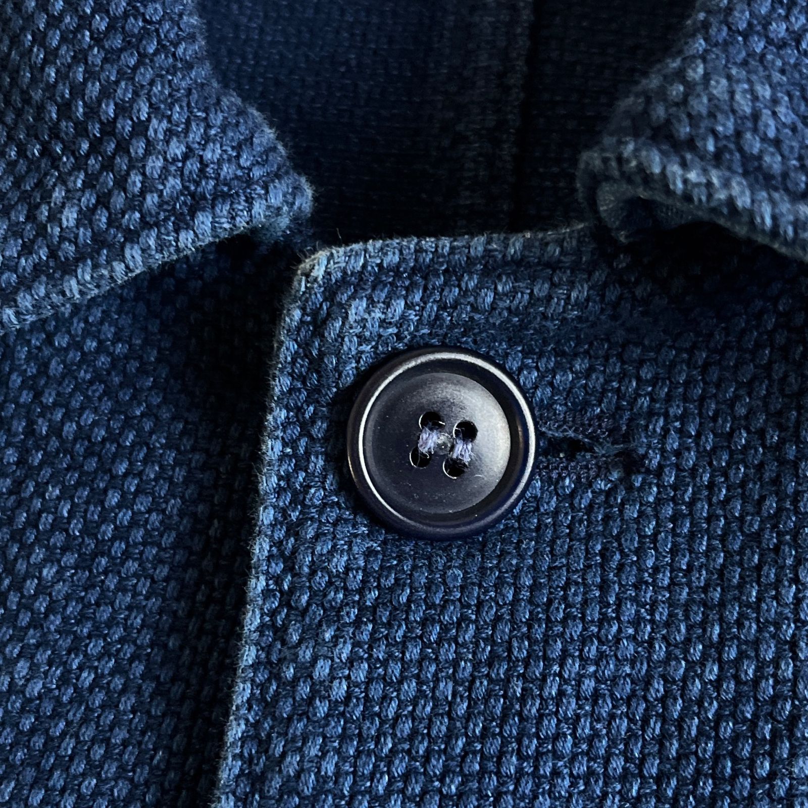 美品】BLUE BLUE ホンアイサシコ 刺し子 インディゴ カバーオール