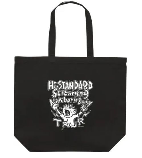 Hi- ハイスタンダード ハイスタ グッズ 2025 SNB TOUR バッグ トートバッグ 黒