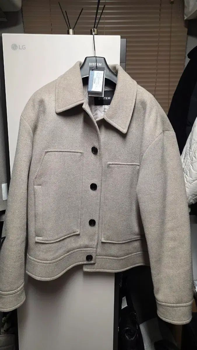 SYSTEM homme パデッド コート ジャケット