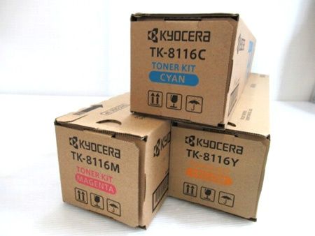 京セラ KYOCERA トナーカートリッジ CS-8116 シアン マゼンタ イエロー