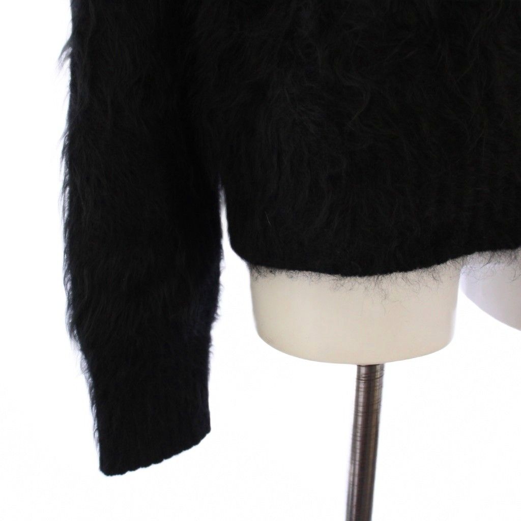 BLAMINK ブラミンクカシミヤファー7Gクルーネックニット38 中古・古着通販】BLAMINK (ブラミンク) ファーカシミヤ 7G クルー