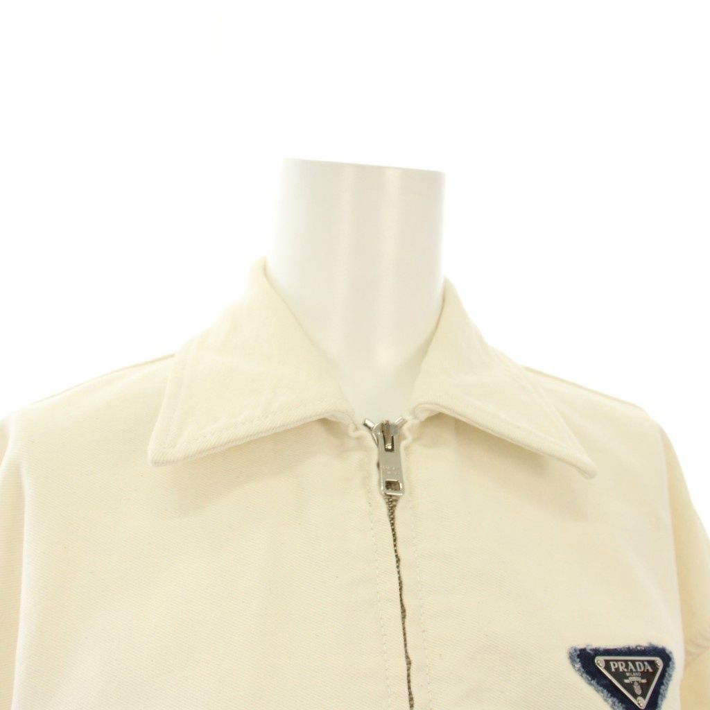 プラダ PRADA 21年製 DENIM CIMOSATO デニムジャケット ジージャン G