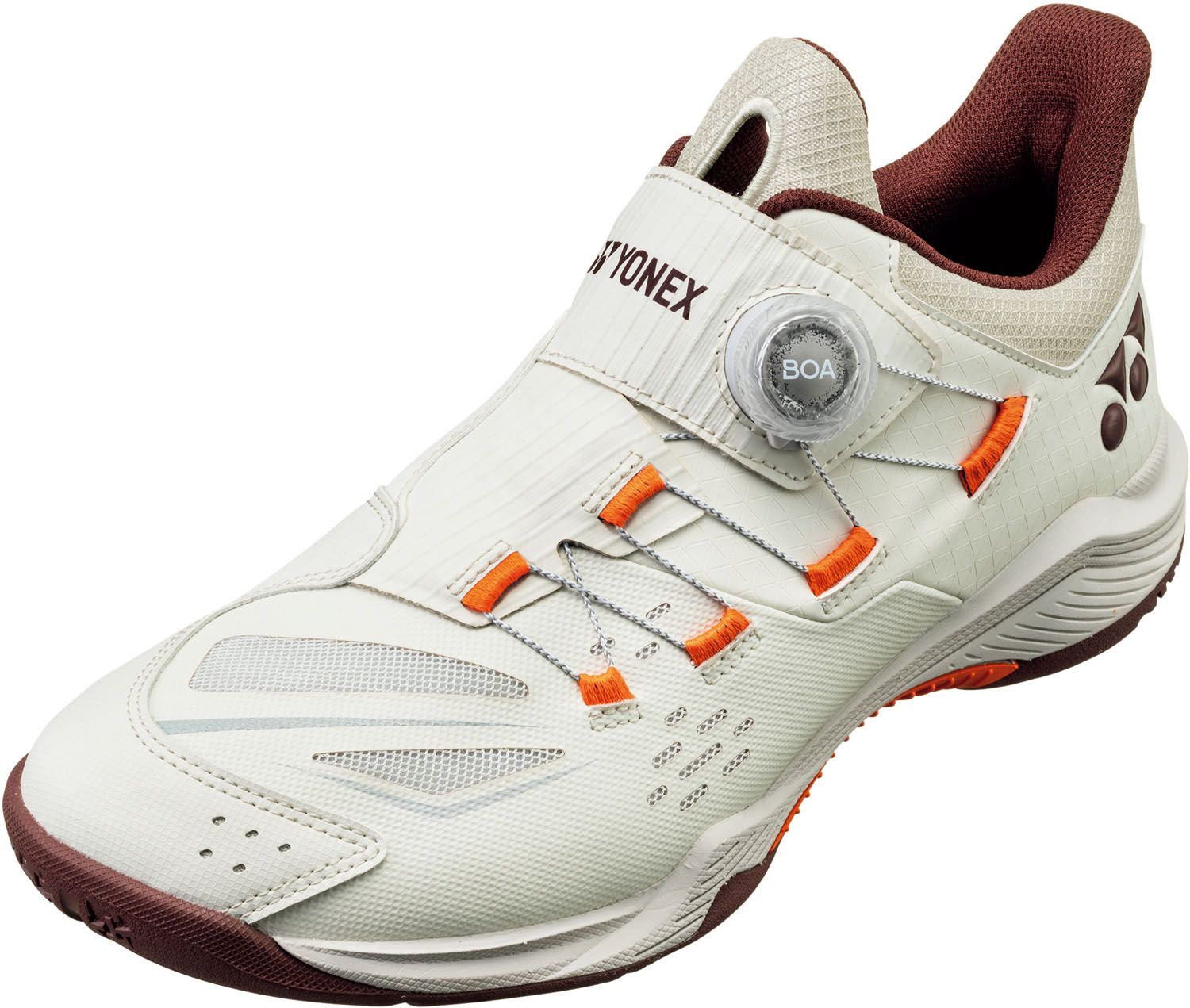ヨネックス YONEX バドミントン  パワークッション88ダイヤルワイド シューズ 靴 ローカット 動きやすい 部活 クラブ 練習 練習試合 自主練 トレーニング  SHB88D3W 343 ライトベージュ 27.0