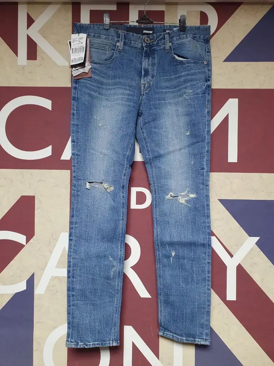 バックル デニム ライト Indigo 34 サイズ