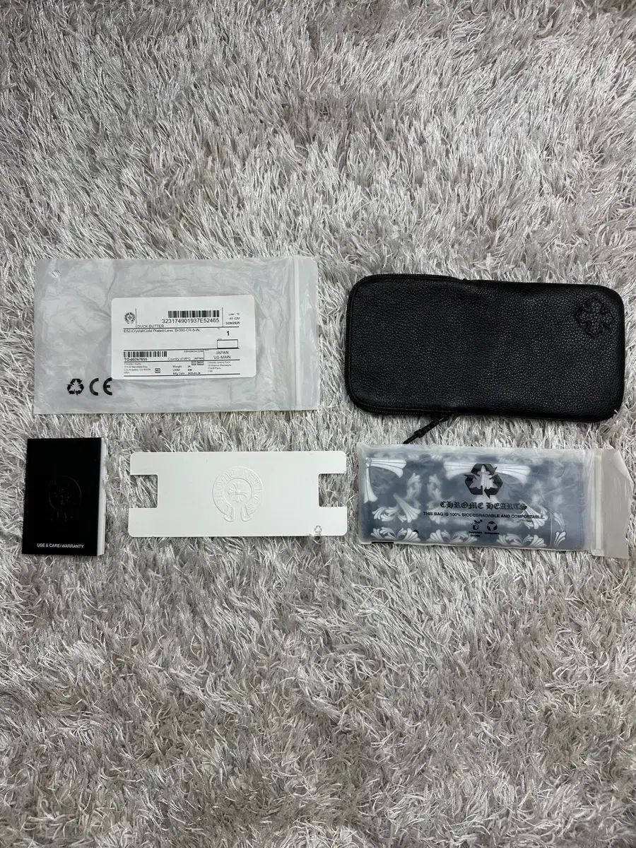 52-21-152 クロムハーツ ダック バター クリスタル GOLD プレート