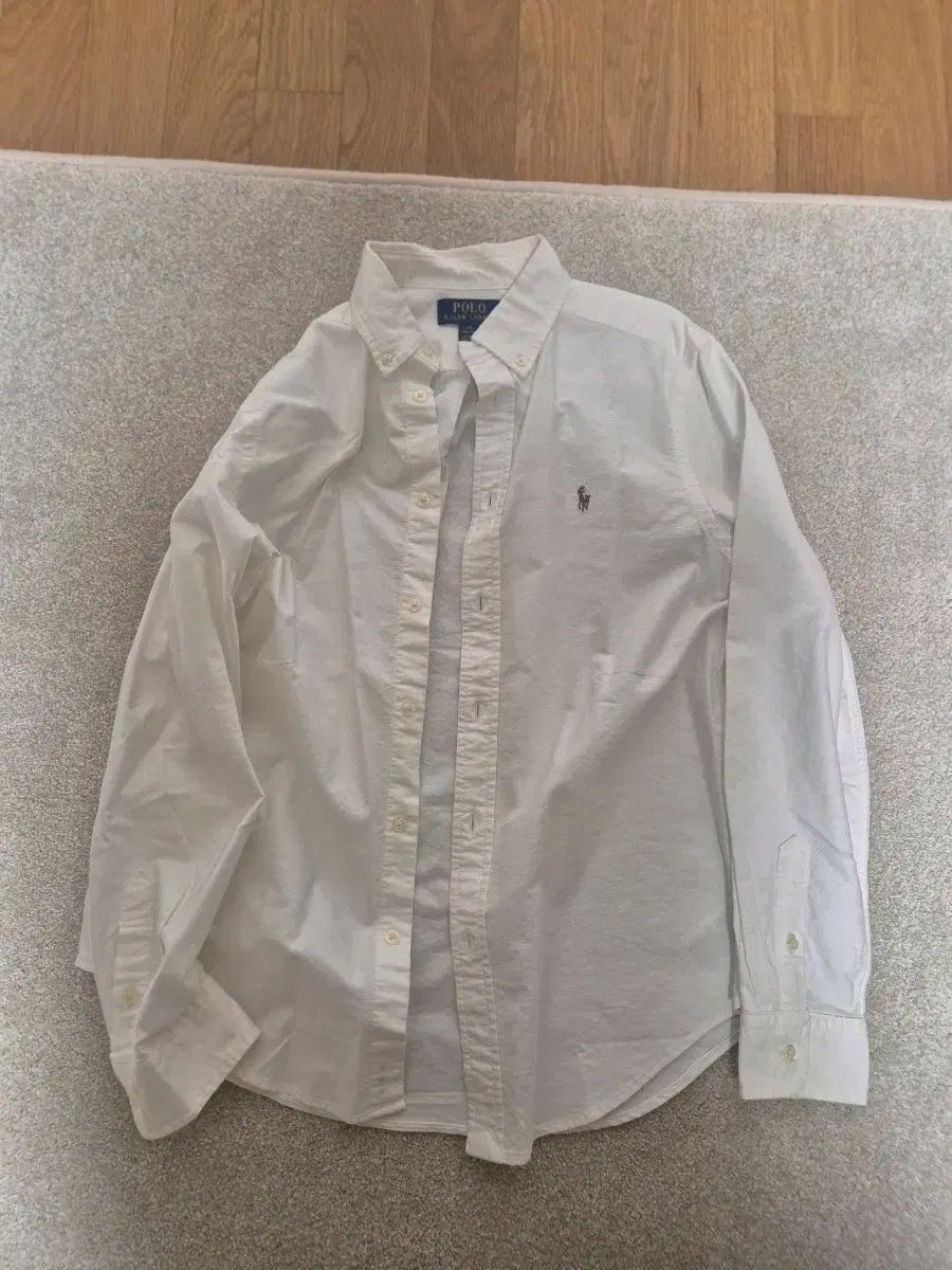 ポロ ラルフローレン 白 シャツ 長袖