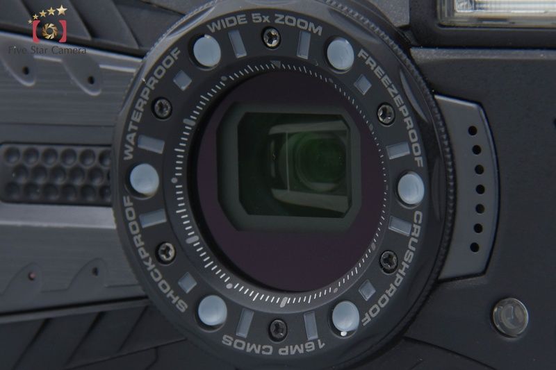 Ricoh リコー 【中古】RICOH リコー WG-60 ブラック 防水アクション 
