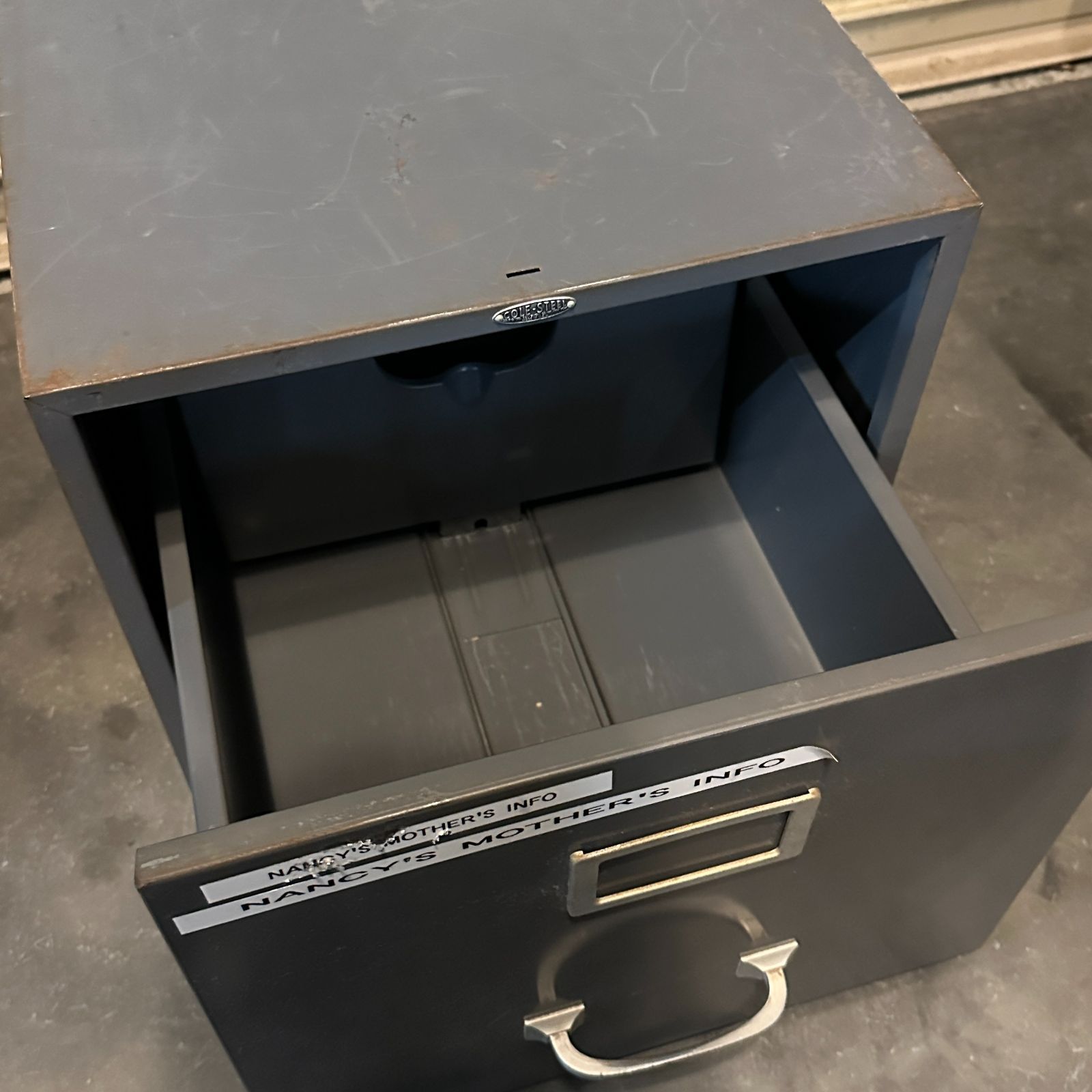 Cole Steel コールスチール 2段 ファイルキャビネット USA製 【公式通販】