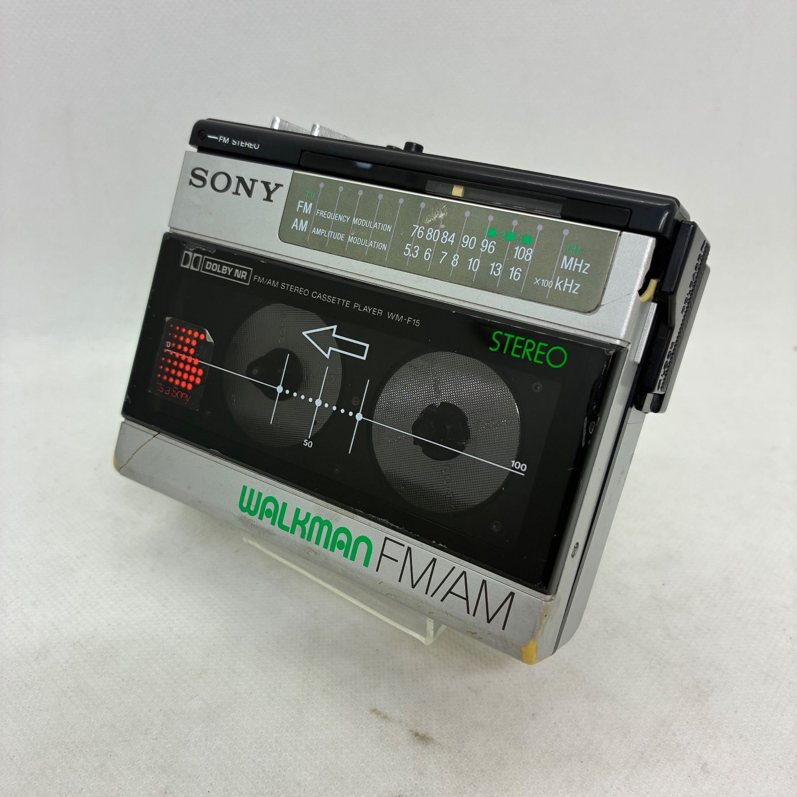 ジャンク品】SONYソニー FM/AMステレオカセットウォークマン WALKMAN