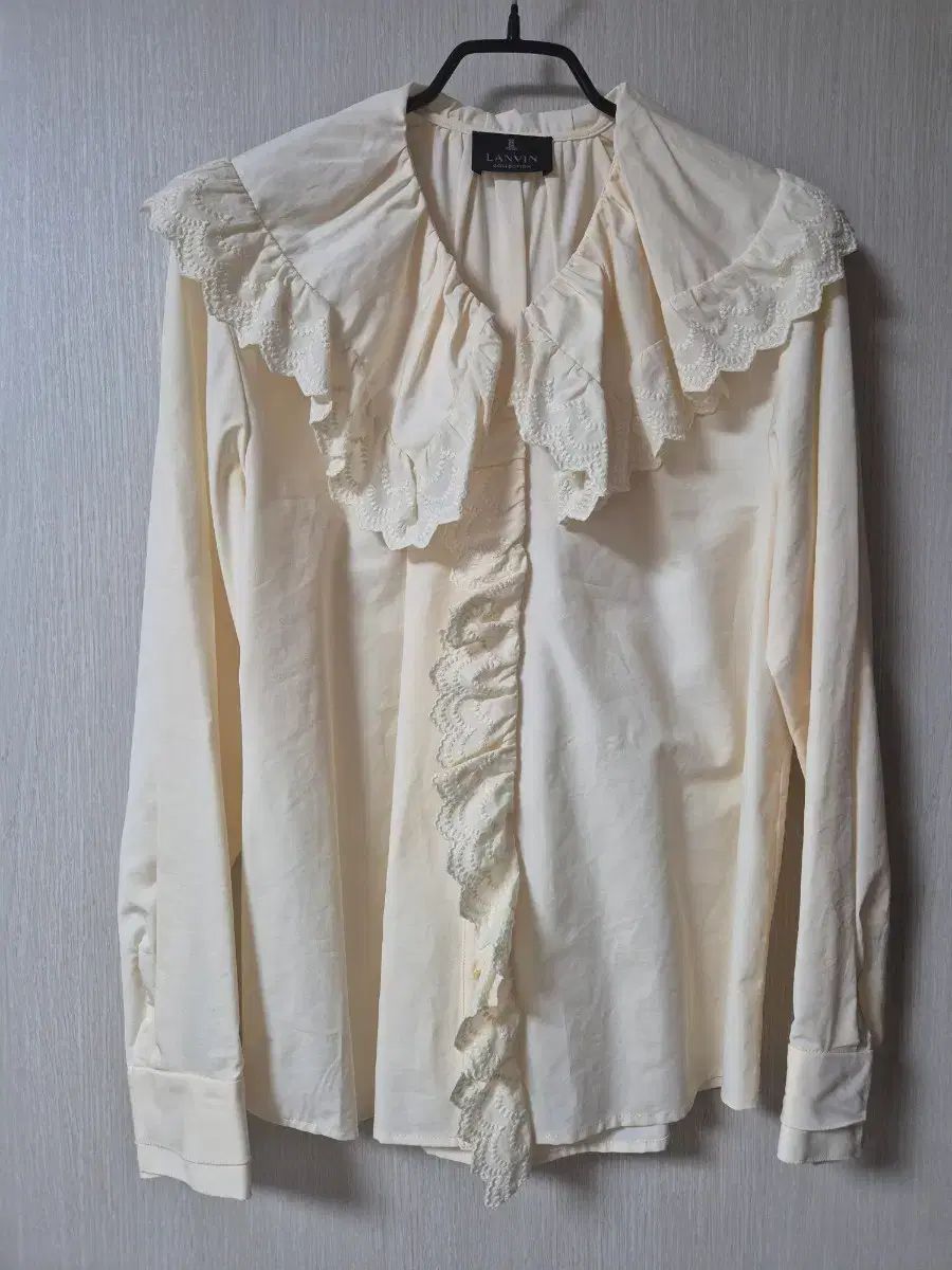 LANVIN ランバン レース フリル ブラウス 状態良し