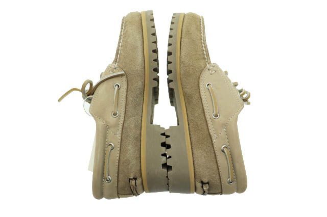 ティンバーランド Timberland × nonnative ノンネイティブ 24 SS 3 EYE CLASSIC LUG TAUPE 3アイ クラシック ラグ モカシン シューズ 26 トープ ベージュ ブランド古着ベクトル ▲ 260107