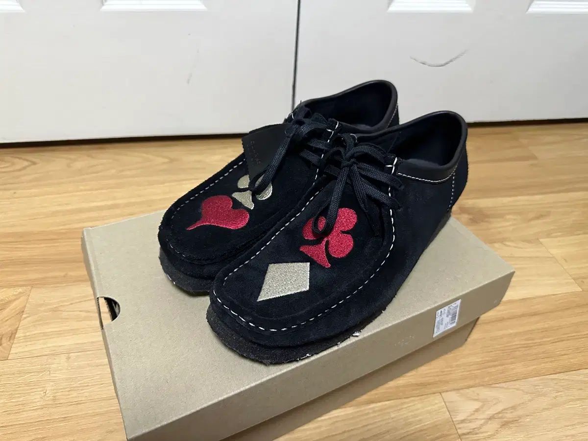 UK 10|290 ステューシー クラークス ブラック