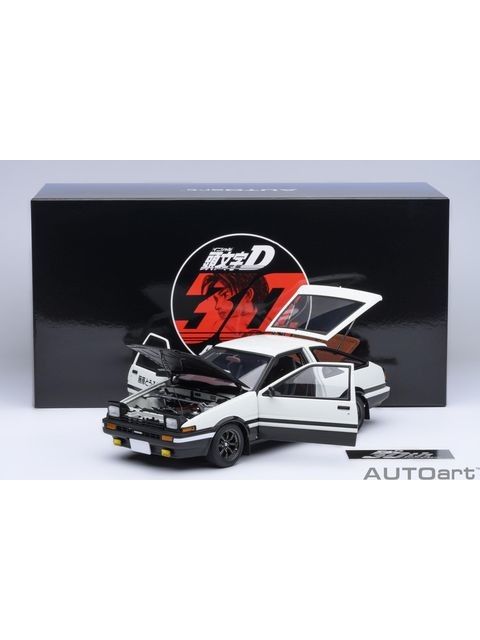 オートアート 1/18 トヨタ スプリンター トレノ (AE86) 「頭文字 D