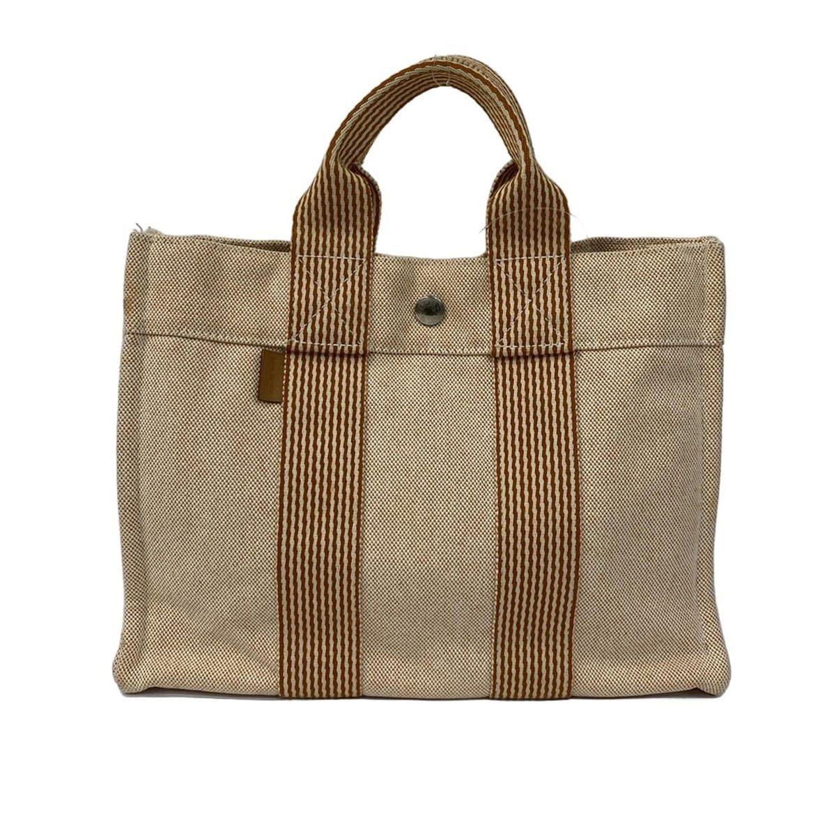 HERMES(エルメス) トートバッグ ニューフールトゥトートPM オレンジ 