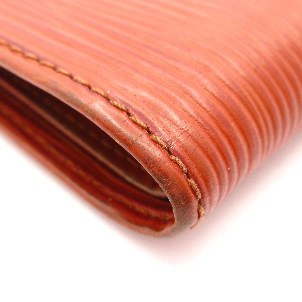  LOUIS VUITTON ルイヴィトン 2つ折り財布 エピ ポルト ビエ カルト クレディ モネ M 63543 ケニアブラウン レザー 二つ折り財布 折り財布