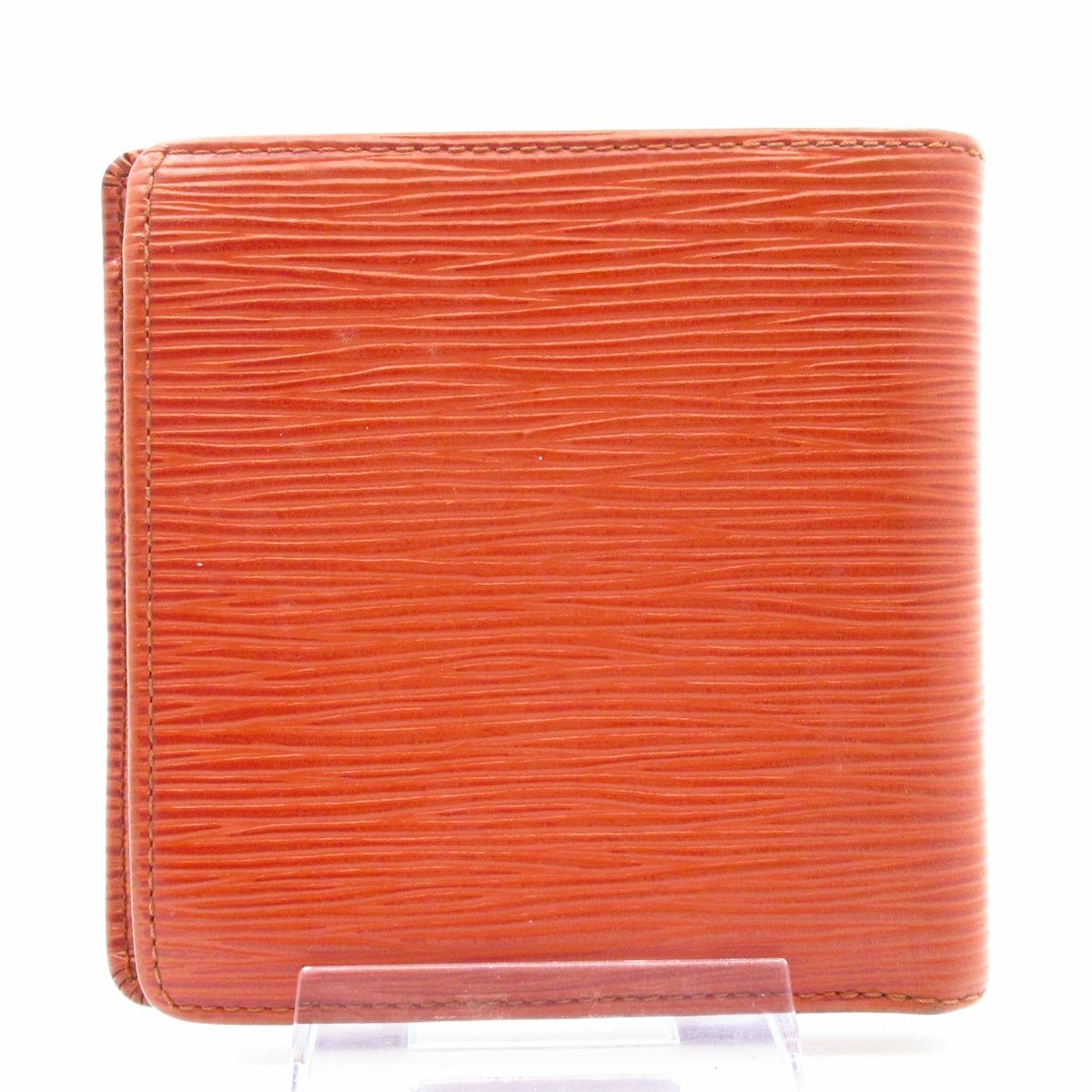 LOUIS VUITTON ルイヴィトン 2つ折り財布 エピ ポルト ビエ カルト クレディ モネ M 63543 ケニアブラウン レザー