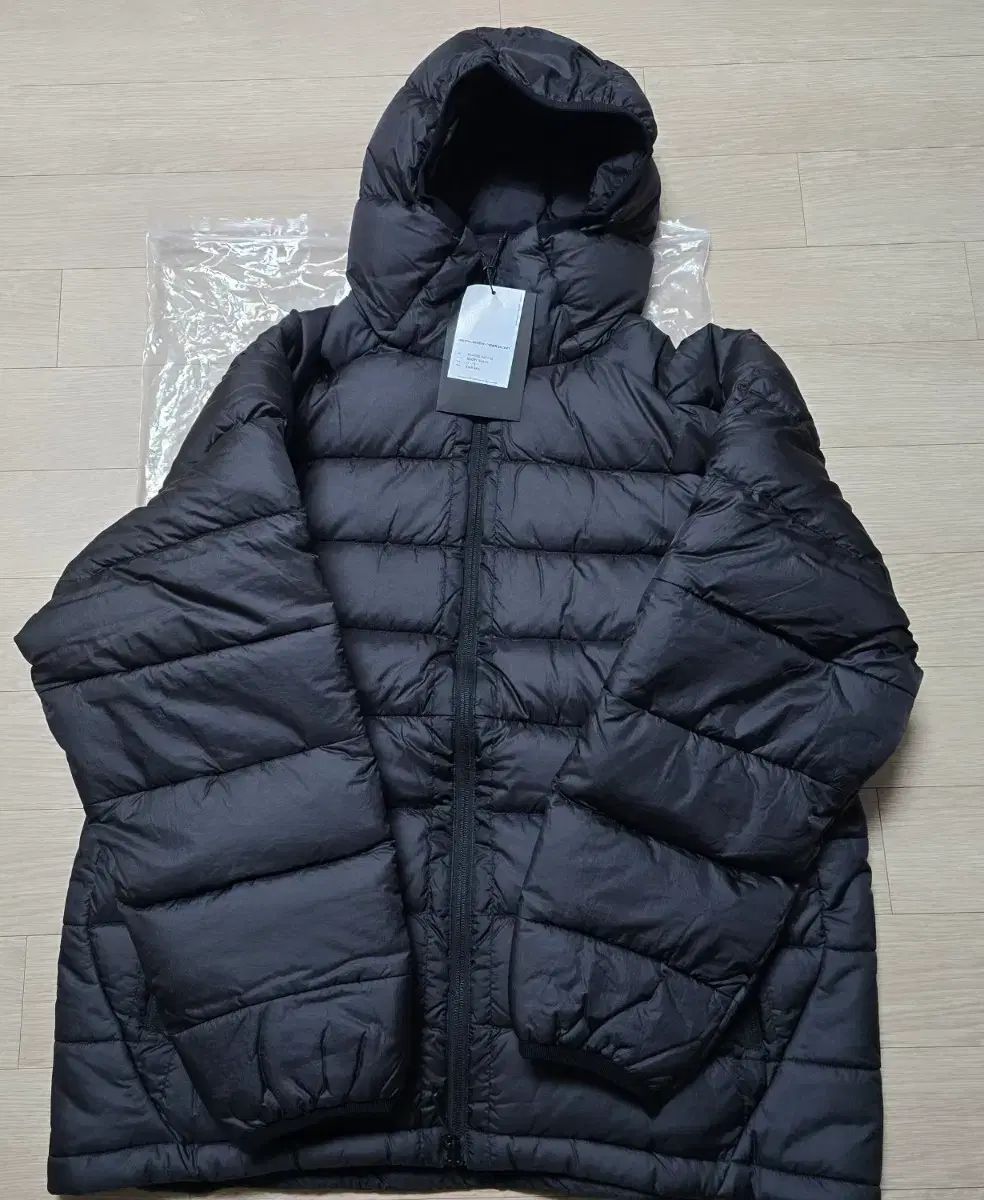 moif functional uniform ヘリウム ダウン ジャケット| ブラック 1