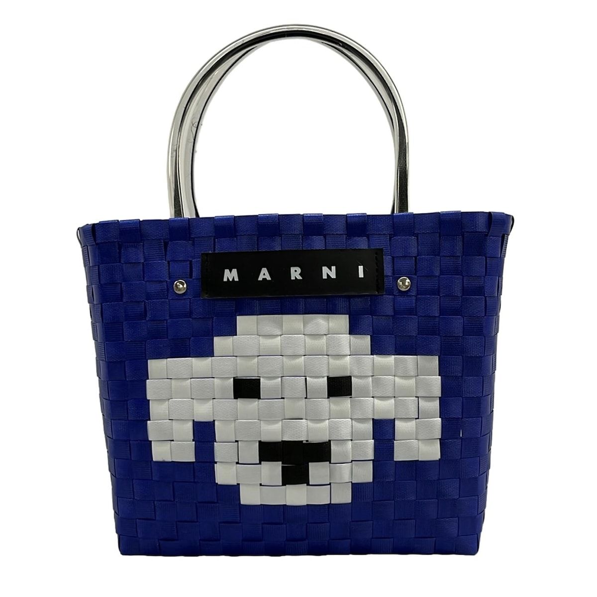 MARNI(マルニ) トートバッグ美品 フラワーカフェピクニックバッグ 