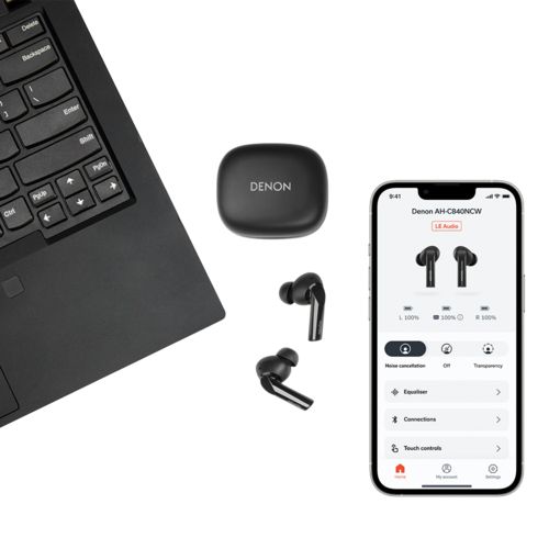 DENON(デノン) AH-C840NCWBKEM ブラック 完全ワイヤレス・イヤフォン