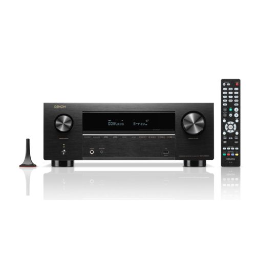 DENON デノン AVC-X 2850 H-K ブラック 7.2 ch AVサラウンドアンプ Dolby Atmos DTS X対応