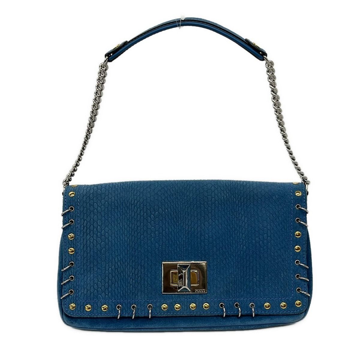 EMILIO PUCCI(PUCCI)(エミリオプッチ) ショルダーバッグ - ターコイズ