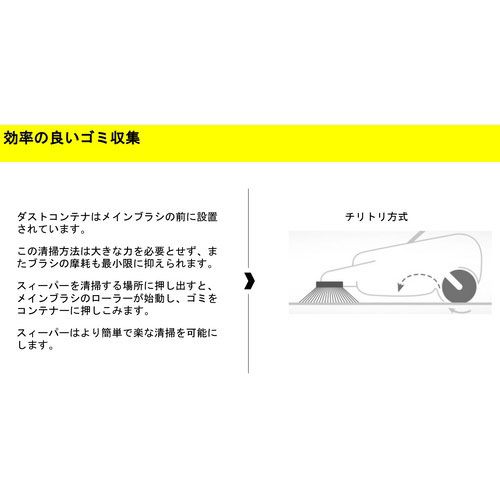 ケルヒャー KARCHER S 4 手押式スイーパー 1.766-320.0 均一加熱 その他 