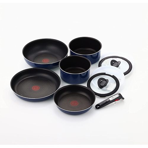 ティファール T-fal インジニオ ネオ ロイヤルブルー インテンス セット10 フライパンセット ガス火