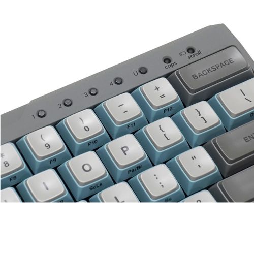  ダイヤテック ESG Majestouch MINILA R Convertible 青軸 英語 Sky Gray キーボード 周辺機器