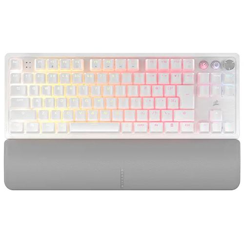 コルセア(Corsair) CH-911921G-JP Kラピッドトリガー付き K70 PRO TKL 高性能ホール効果プログラム可能ゲーミングキーボード - ホワイト JP