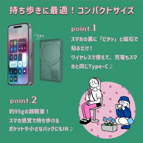 KEIYO AN-S151 スマホ用自撮りモニター Camee キャミー スマホの外