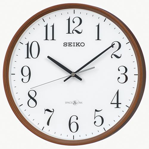 セイコー(SEIKO) GP220B 濃茶木目 衛星電波時計 スペースリンク
