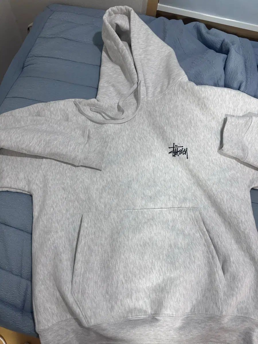 STUSSY アッシュヘザー フーディー Tシャツ