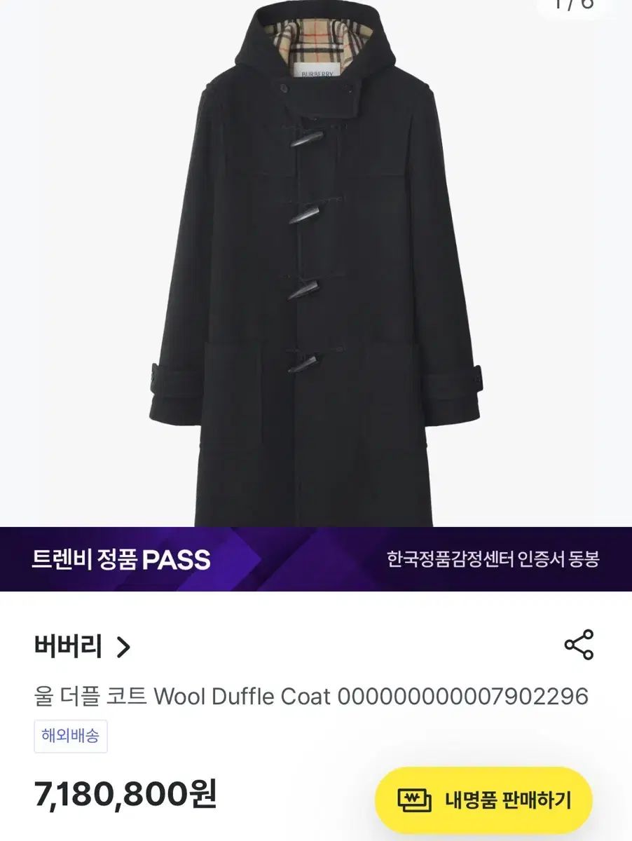 バーバリー トグルボタン ダッフルコート キャメル