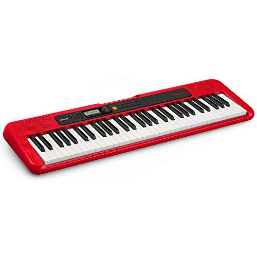 新品】カシオ（CASIO）電子キーボード Casiotone CT-S200RD(レッド：赤