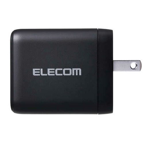 エレコム(ELECOM) ACDC-PD104100-BK ブラック 充電器 PD 100W PPS対応 USB-C USB-A GaN II採用 MacBook スマホ対応 タブレット対応