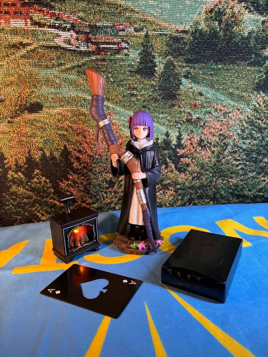 葬送のフリーレン 杖を持ったフェルン フィギュア インテリア 小物 魔法少女