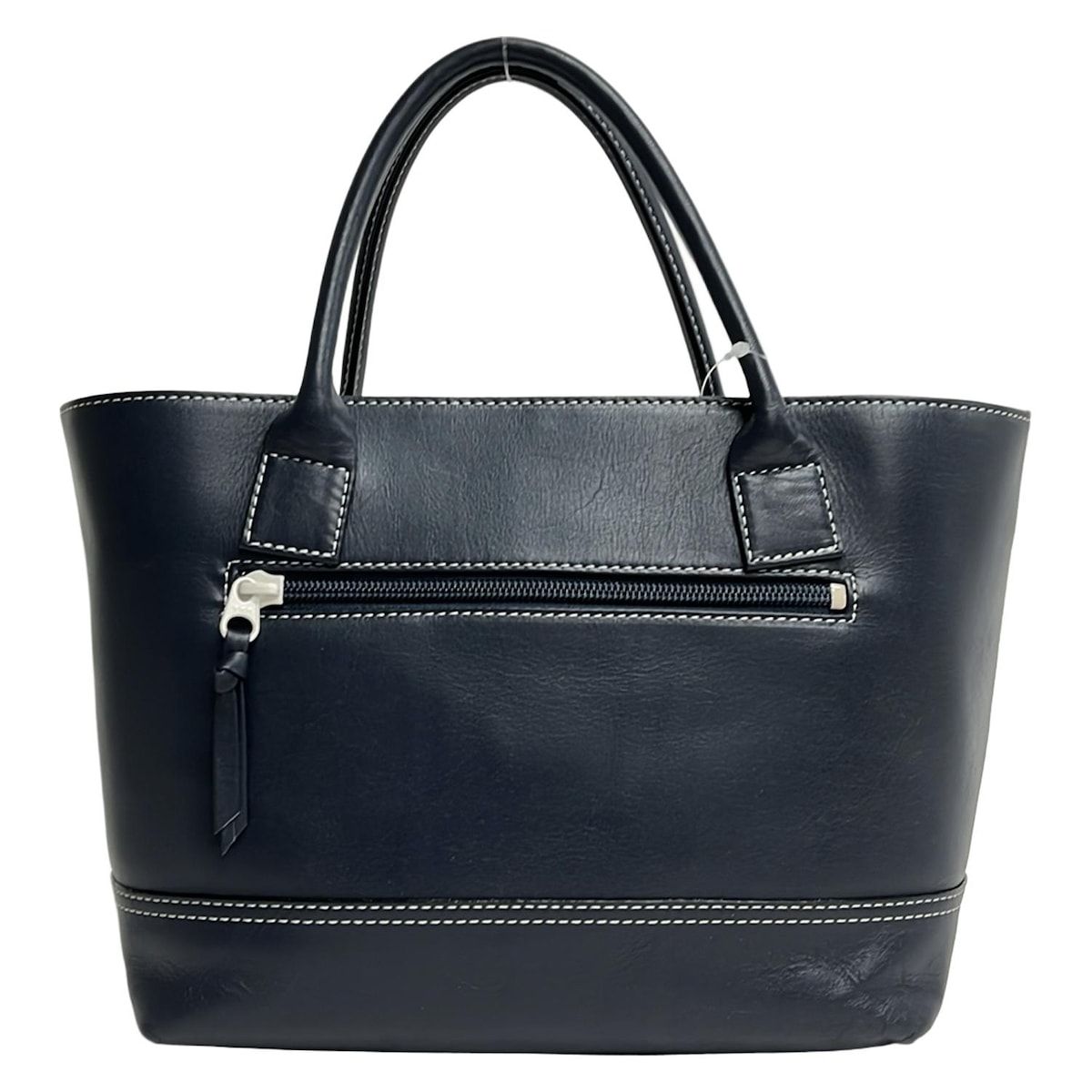 KITAMURA(キタムラ) ハンドバッグ - ダークネイビー レザー - メルカリ