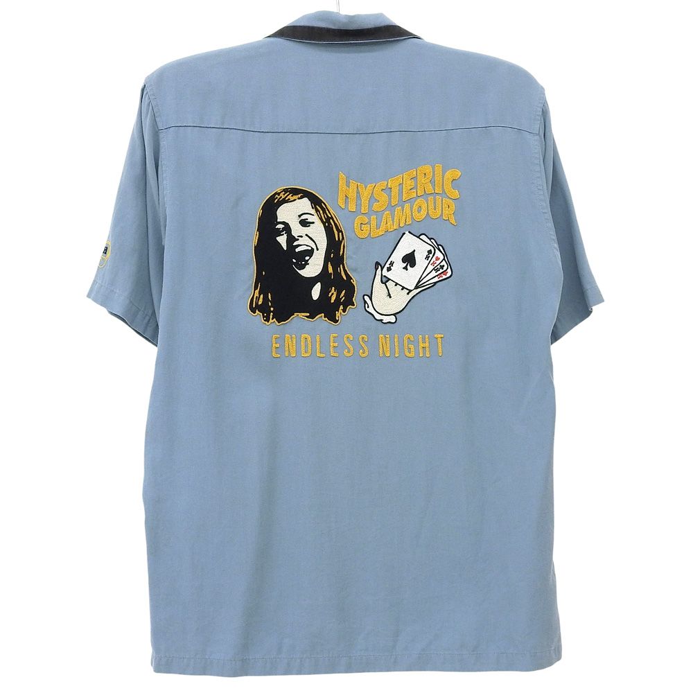 HYSTERIC GLAMOUR ヒステリックグラマー ENDLESS NIGHT刺繍ボーリング
