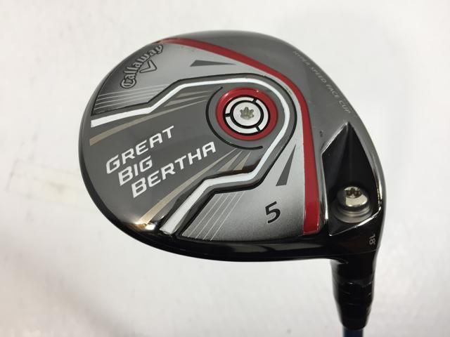 【中古ゴルフクラブ】キャロウェイ グレートビッグバーサ フェアウェイ 2016 (日本仕様) ツアーAD MJ-6 3W【14日間返品OK】 返品OK 【中古ゴルフクラブ】キャロウェイ グレートビッグバーサ