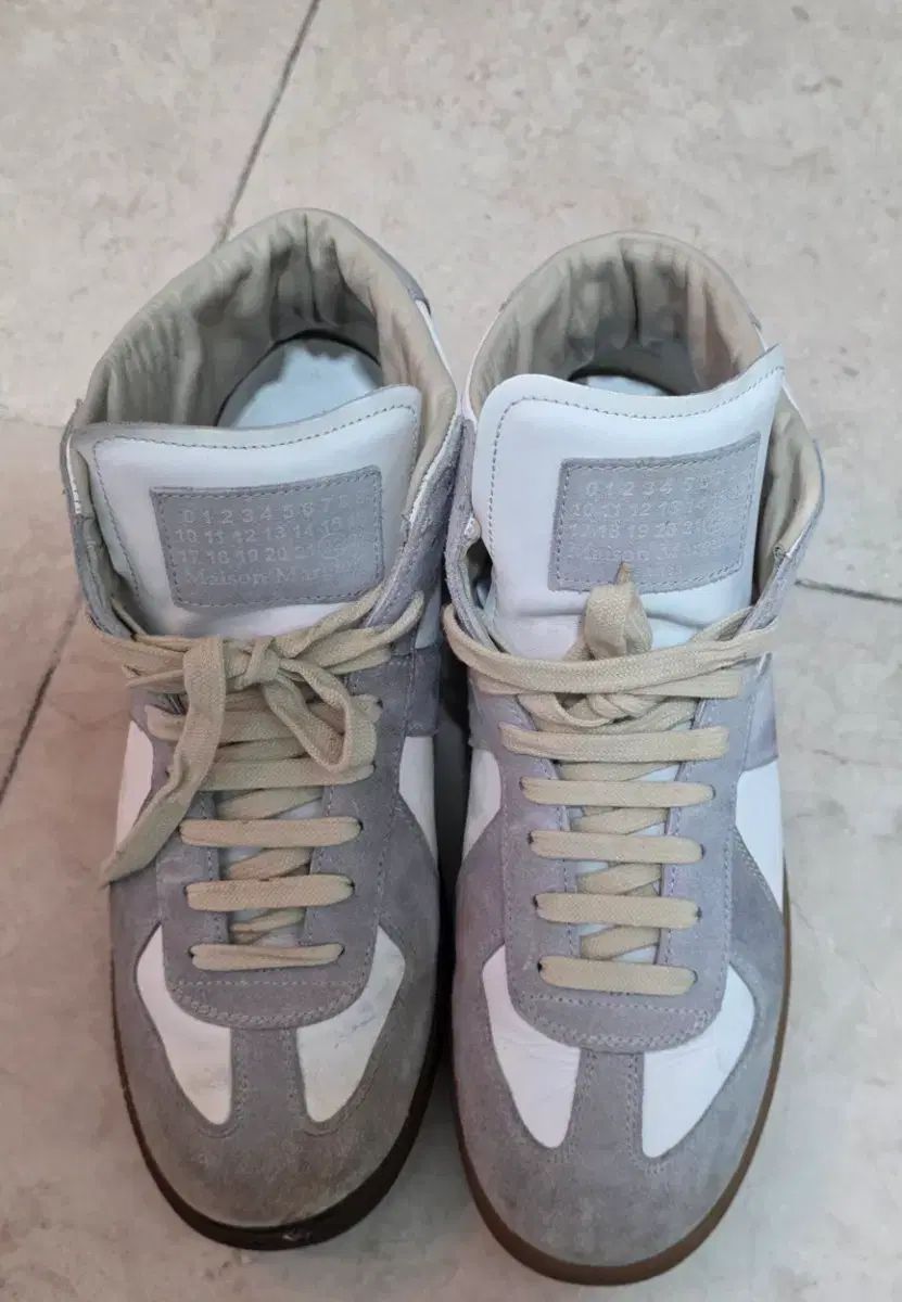 メゾン マルジェラ ドイツ軍 ハイトップ スニーカー - メルカリ