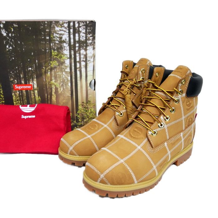 Supreme×Timberland ティンバーランド 国内正規 25AW 25FW Patchwork 6