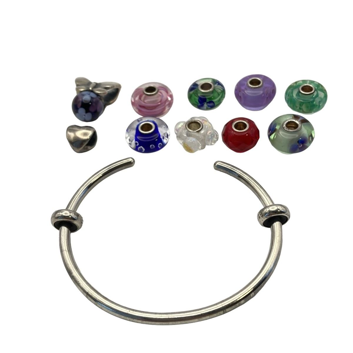 Trollbeads トロールビーズ バングル SILVER925 TROLLBEADS(トロールビーズ) バングル美品 - シルバー - メルカリ