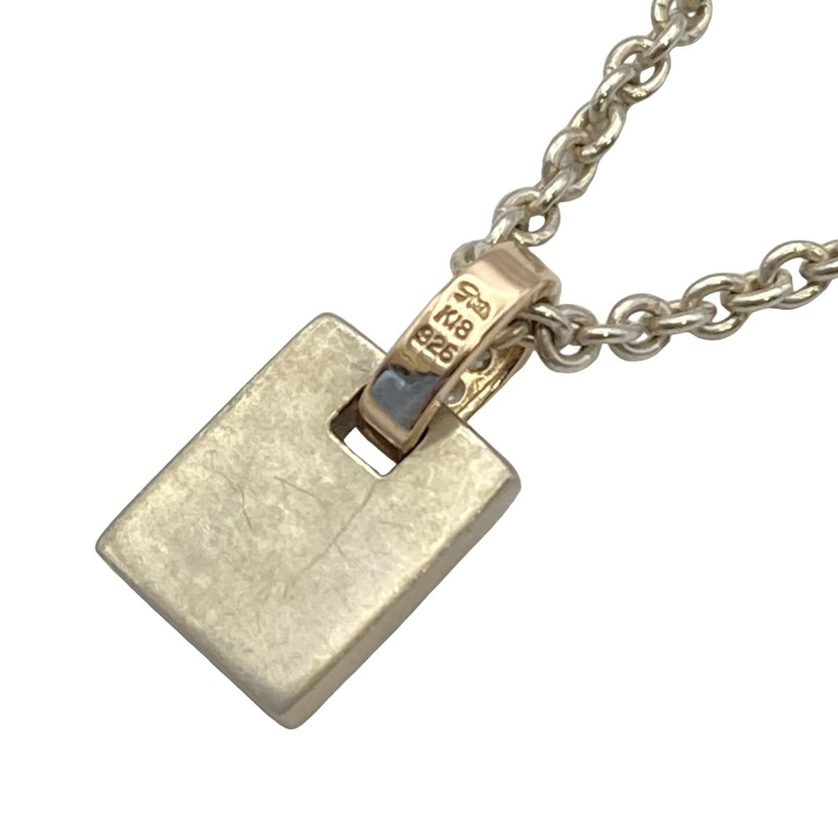 STAR JEWELRY(スタージュエリー) ネックレス - K18PG×ダイヤモンド