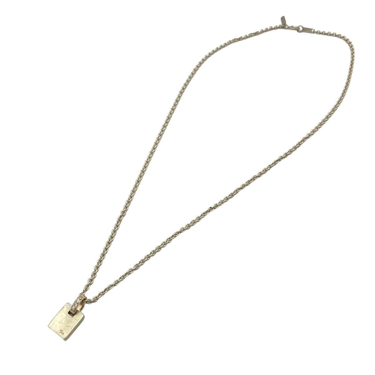 STAR JEWELRY(スタージュエリー) ネックレス - K18PG×ダイヤモンド