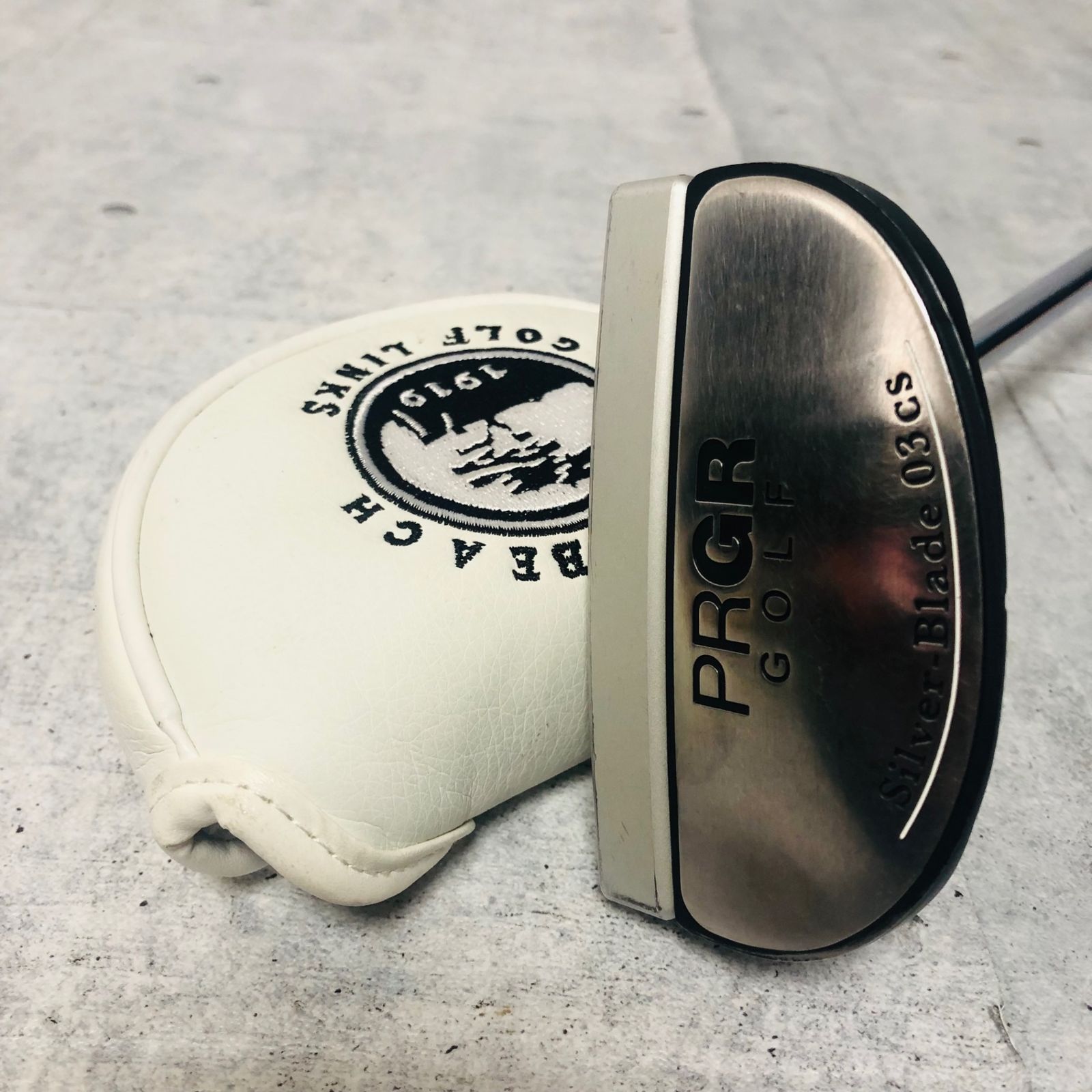 タ*)様 PRGR Silver-Blade パター 03、34インチ 楽天市場】プロギア 03OS シルバーブレード センター パター : テレ東