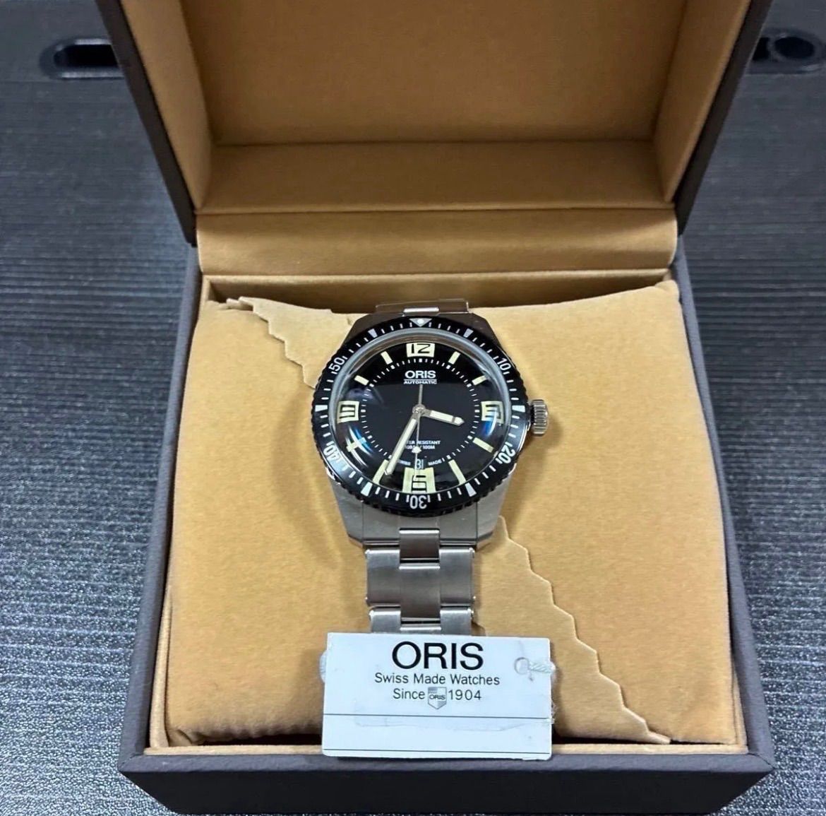 展示品未使用】ORIS オリス ダイバーズ65 733 7707 4064M 自動巻き 