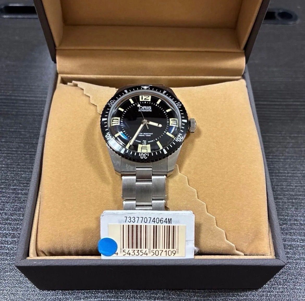 展示品未使用】ORIS オリス ダイバーズ65 733 7707 4064M - メルカリ