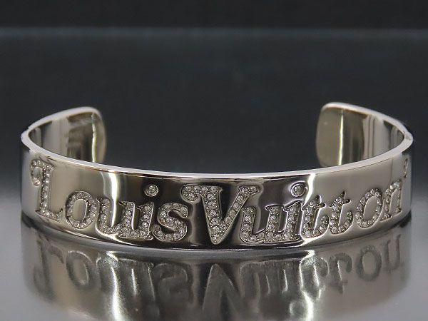 新品同様】ルイヴィトン LOUIS VUITTON ブラスレ スクエアード LV